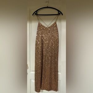 Zara Pink Sequin Dress